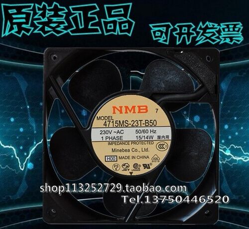 全新原装NMB变频器风机4715MS-23T-B50机柜风扇230V UPS电源风扇