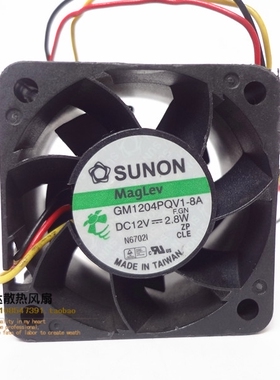 SUNON 建准 GM1204PQB1-8A 4028 12V 2.8W 4厘米 1U 2U服务器风扇