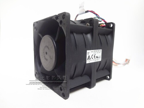 台达GFC0812DW 8CM8080 12V 7.20A 双电机暴力汽车改装增压风扇