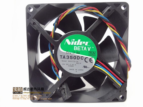 NIDEC 9032 12V 0.55A 9CM 台式机散热风扇TA350DC M35172-35