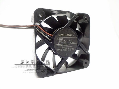 NMB 2006ML-04W-B29 5015 12V 0.06A 5CM 5厘米 3线静音散热风扇