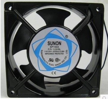 全新 SUNON/建准 12038 110V 交流风机 SP100A P/N 1123HSL