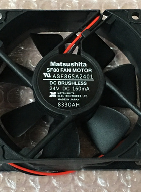 全新安川变频器风扇 ASF865A2401 24V 160MA 80*80*25mm