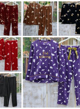 特价极速鼠秋冬斯服玛睡衣家居服