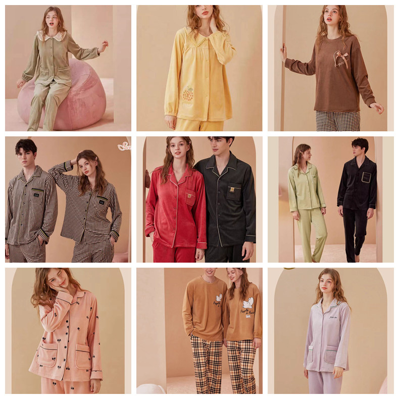 美梦特价秋冬季海岛绒情侣睡衣男女士长袖加厚双面绒保暖家居服套,女士内衣/男士内衣/家居服,睡衣/家居服套装,淘宝优惠券,粉丝福利购,淘宝优惠卷