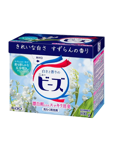 Японский оригинальный импортный освежающий флуоресцентный стиральный порошок, 800G