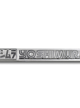 日本 YOSHIMURA LOGO标志铝合金车身油箱排气管铭牌 吉村