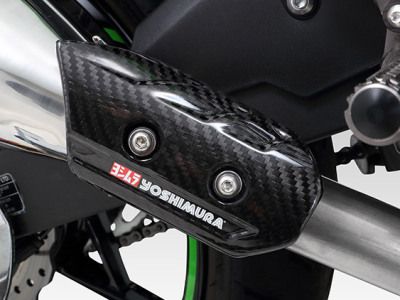 YOSHIMURA KAWASAKI 川崎 NINJA 400 碳纤维排气管防烫板 吉村