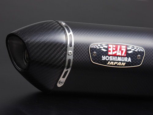 日本YOSHIMURA KAWASAKI 川崎 Z400 R77S碳纤维中尾段排气管 吉村
