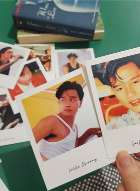 SAN LeslieB款 张国荣明信片6寸写真剧照墙面装饰卡片4照片