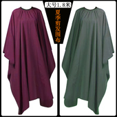 大号长1.8M剪发围布夏季 理发围布发廊成人家用美发围布不粘发 薄款