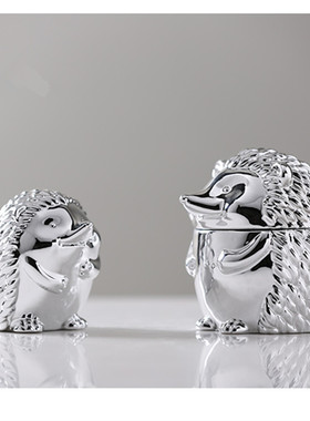 高档现代陶瓷动物艺术个性小众样板间家居装饰品酒柜摆设客厅摆件