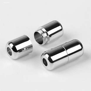 鞋带头封口鞋卡扣配件可爱懒人鞋带扣免绑金属圆形胶囊按压扣男女