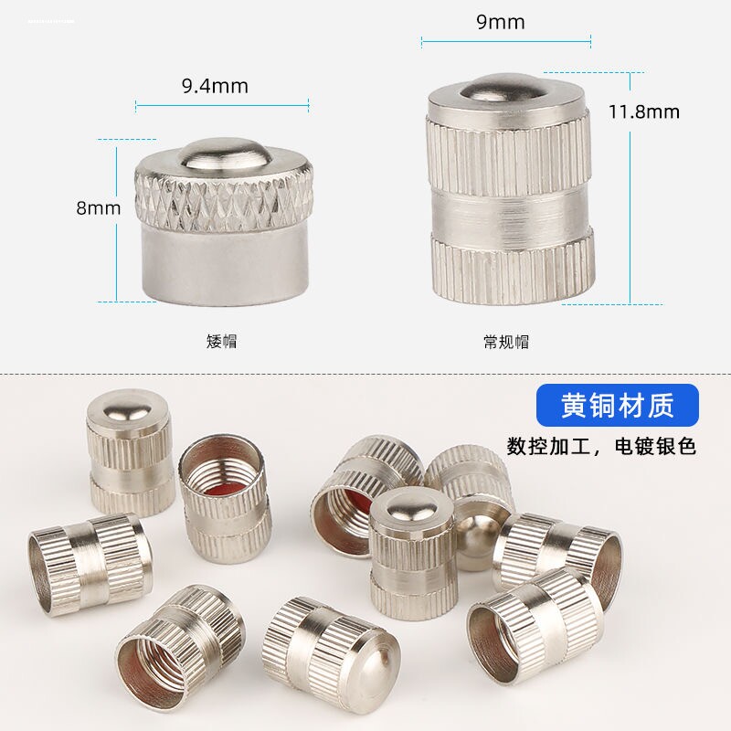 奥迪轮胎气门嘴帽A4L A6L Q3 Q5L A5 A7 A8L Q7 S4汽车气门芯帽盖