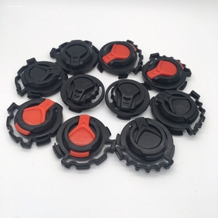 头盔圆孔配件固定卡扣镜片底座承认安全帽螺丝兔耳朵耳盖通用款