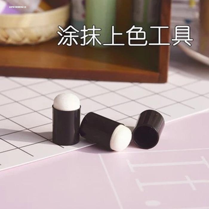 脸部彩绘海绵颜料打底铺色渐变手指海绵绘画儿童彩绘工具面部套装