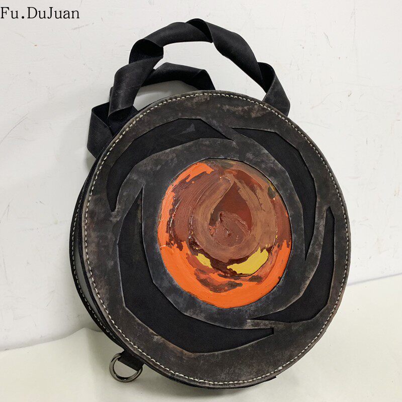 大象的眼睛[Elephant&lsquo;s eyes]中国原创设计 Fu.DuJuan手提双肩包