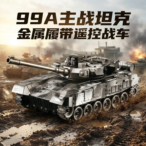遥控可开炮水弹发射履带式99AT90