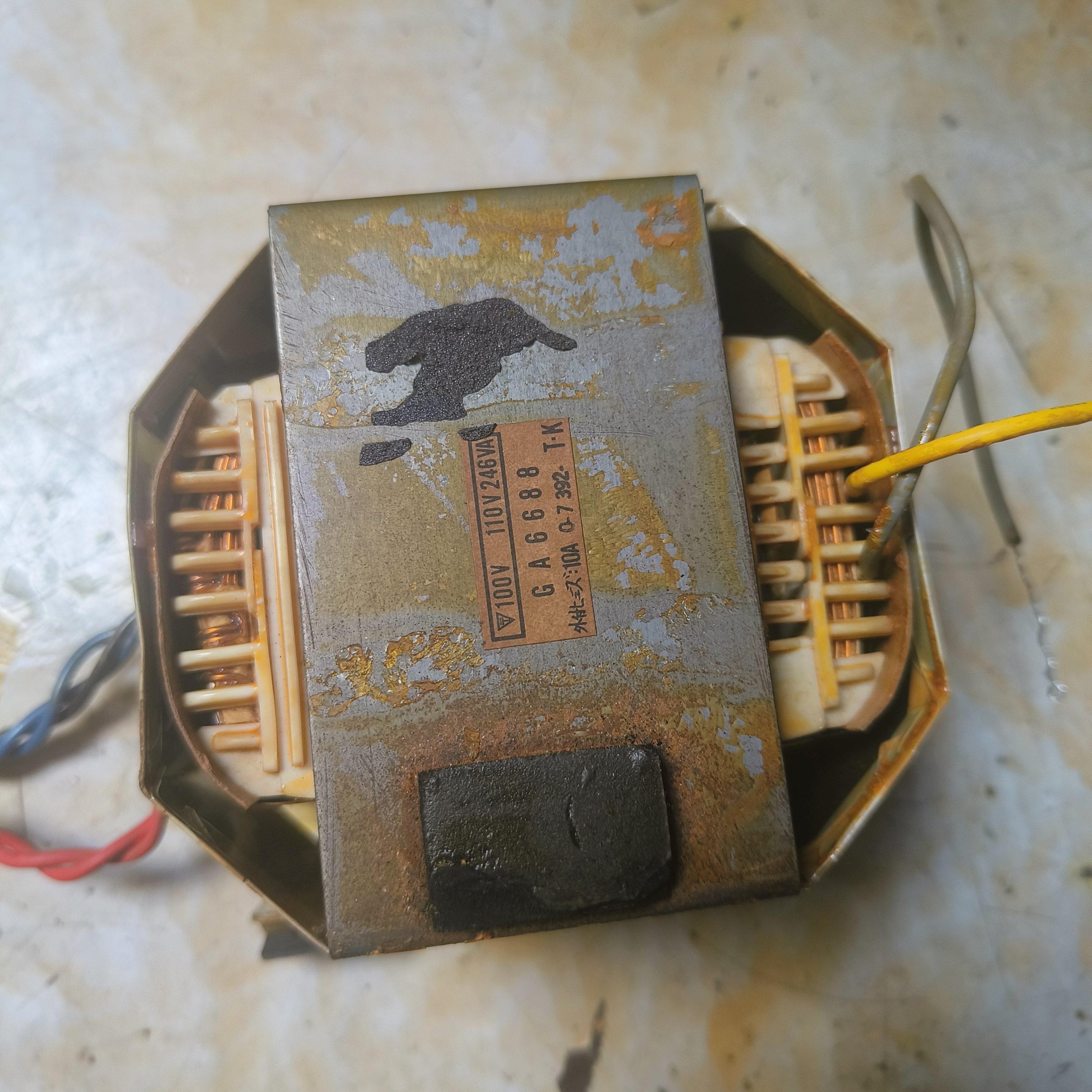 二手日本进口功放 雅马哈A-950 纯功放 原装变压器110v，正常使用