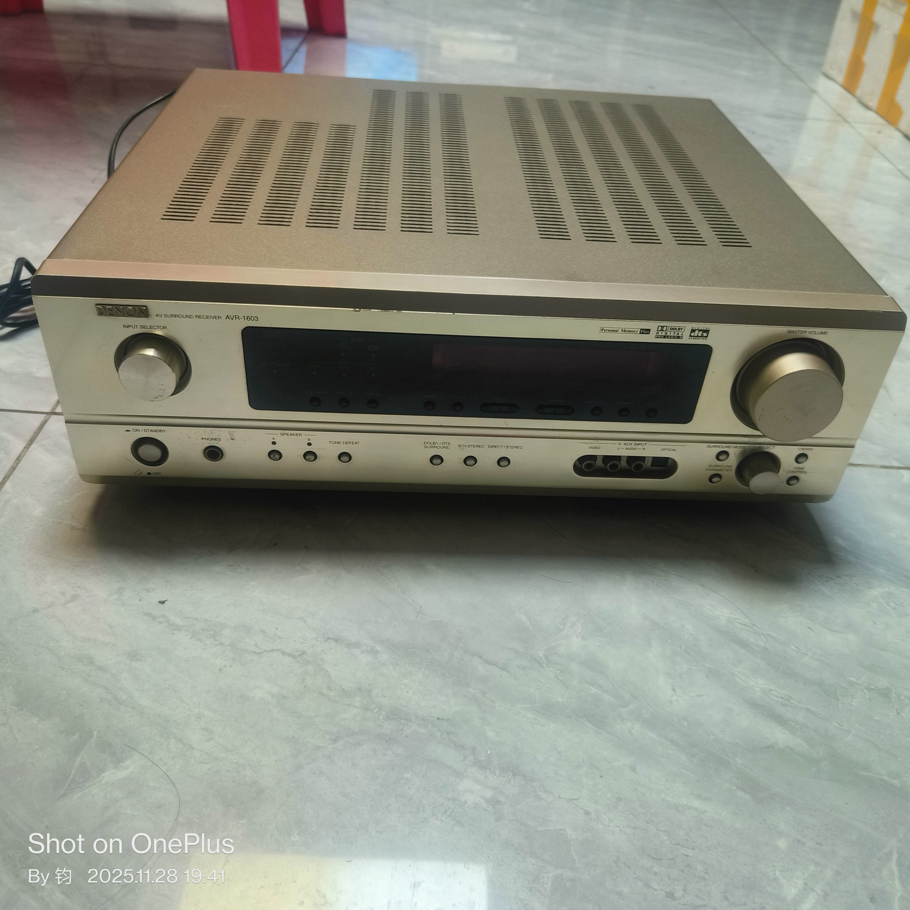 二手功放机天龙AVR-1603图片