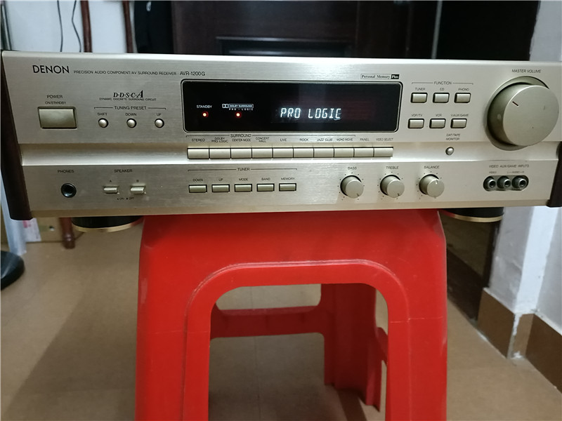 二手原装进口功放机 发烧日本音响 天龙AVR-1200G家用电视影院