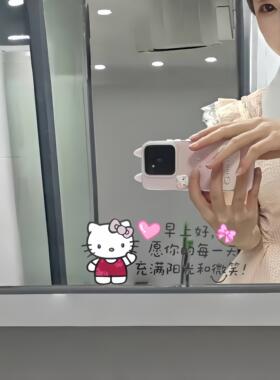 hellokitty镜子装饰贴纸