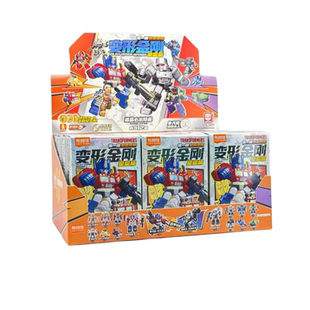 布鲁可变形金刚星辰版第一弹装甲隐藏指定款式积木人偶盲盒玩具男
