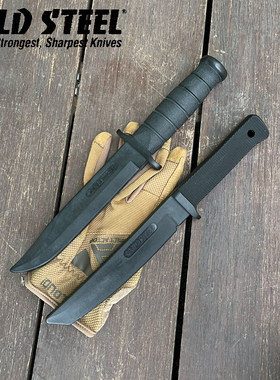 冷钢武术训练道具橡胶刀