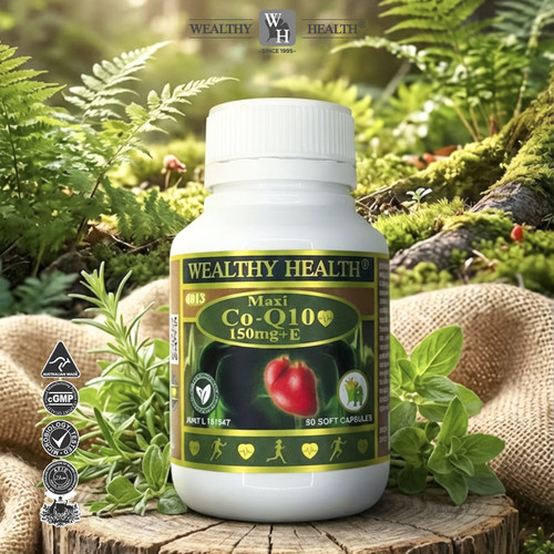 WealthyHealth150mg辅酶Q10胶囊