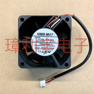 全新原装NMB 2410ML-05W-B69 24V 0.17A 6025 变频器风扇