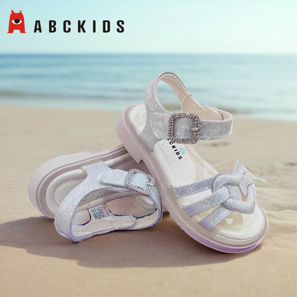 ABCKIDS童鞋2024夏季新款女童鞋子防滑小女孩公主凉鞋P421208358