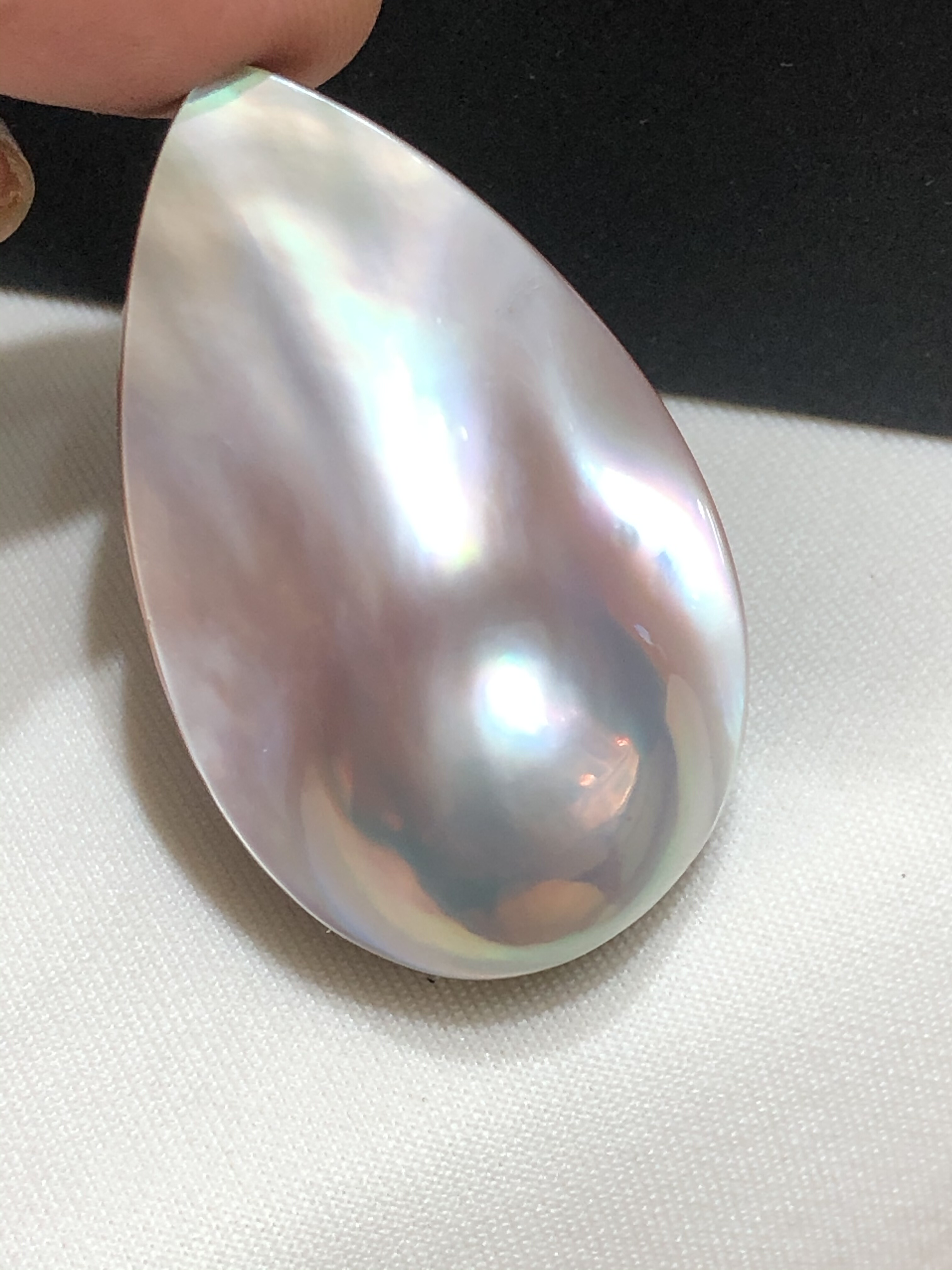 天然海水日本马背超大2.5Cm*4.5Cm大颗粒裸珠适合做毛衣链吊坠珠
