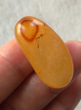 玛瑙原石知足常乐通透小吊坠特价