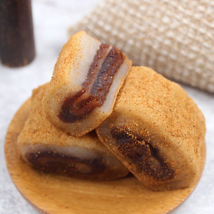 东北特产辽宁沈阳驴打滚豆沙馅200g糯米糕豆面卷子糍粑3盒包邮