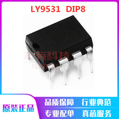 全新原装LY9531  DIP-8  36W-48W 适配器充电器芯片 控制功率开关
