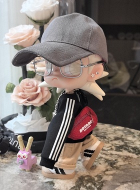 zsiga嘎子姐娃衣黑色运动卫衣学院风套装一二代适用8分娃适用