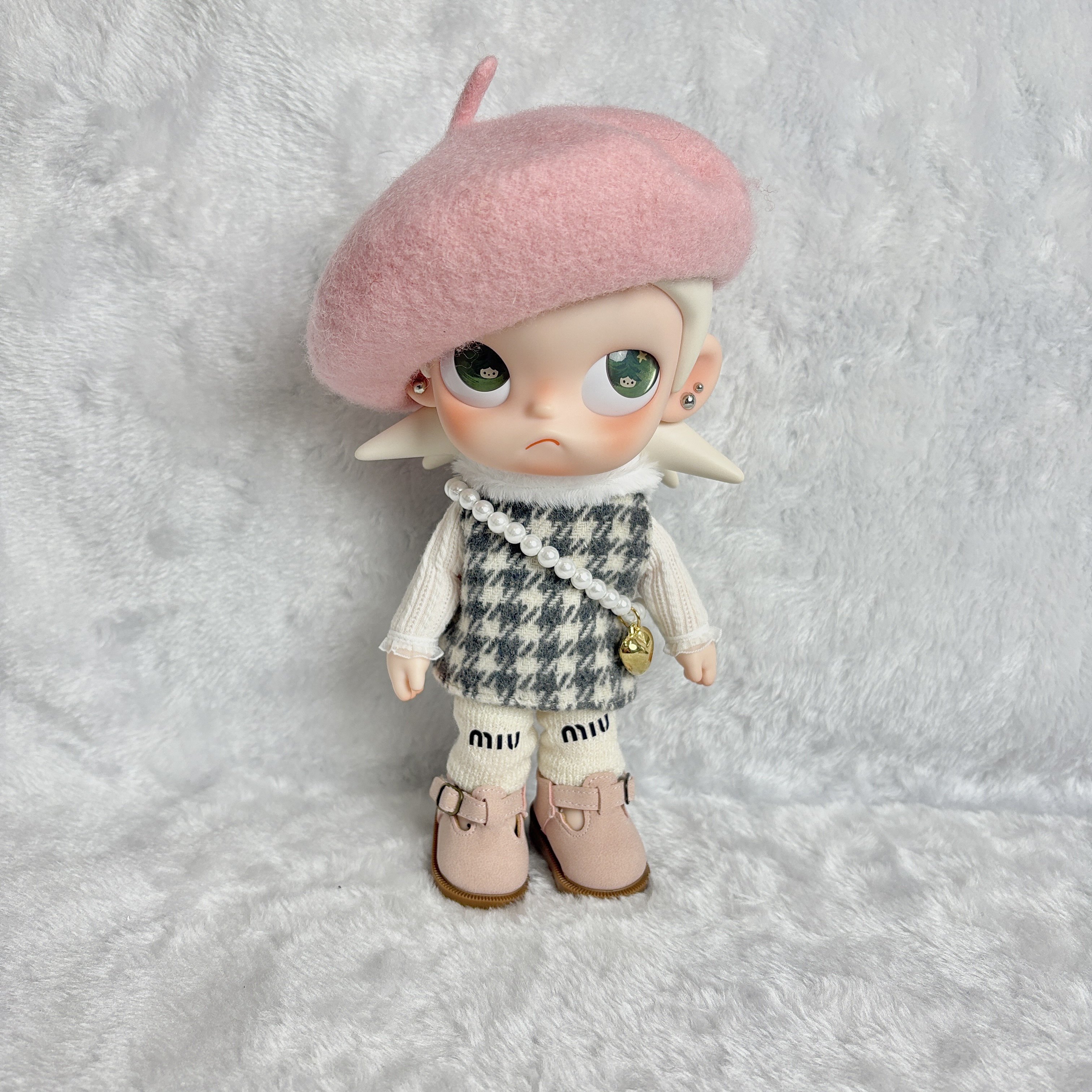 zsigs 嘎子姐娃衣1/8分可动人偶衣服直筒裙套装zsiga姜饼人娃衣