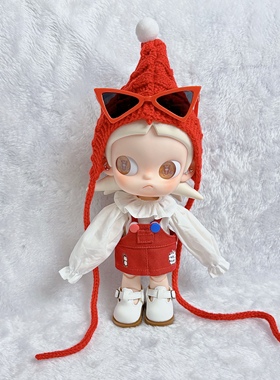 zsiga娃衣 嘎子姐红色帽子娃衣 1/8可动人偶一二代适用新年小红帽