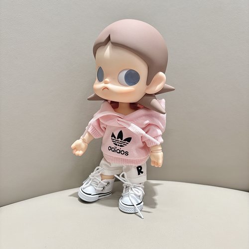 仅衣服嘎子姐Zsiga娃衣8/1分酷潮粉色卫衣玩偶着替molly可动人偶