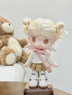 嘎子姐娃衣 zsiga半身裙miu系穿搭嘎子姐粉色衣服1/8可动人偶衣服