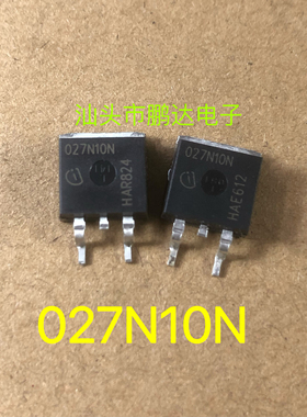 原装原字 027N10N IPB027N10N3G 027N10 贴片TO-263大电流MOS管