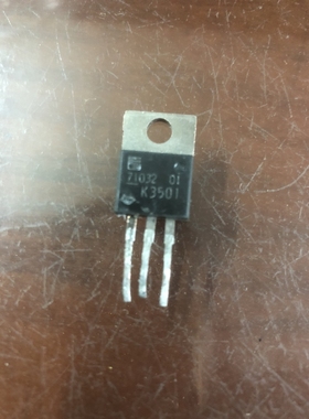 K3501 2SK3501-01 拆机FUJI TO-220 N沟道硅功率MOSFET 10A 600V