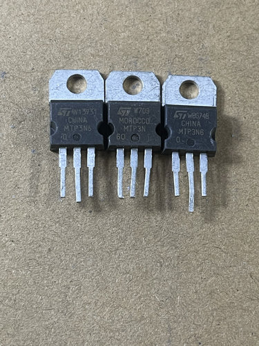 原装进口 MTP3N60 拆机ST TO-220 N通道 功率MOS 3.9A 600V