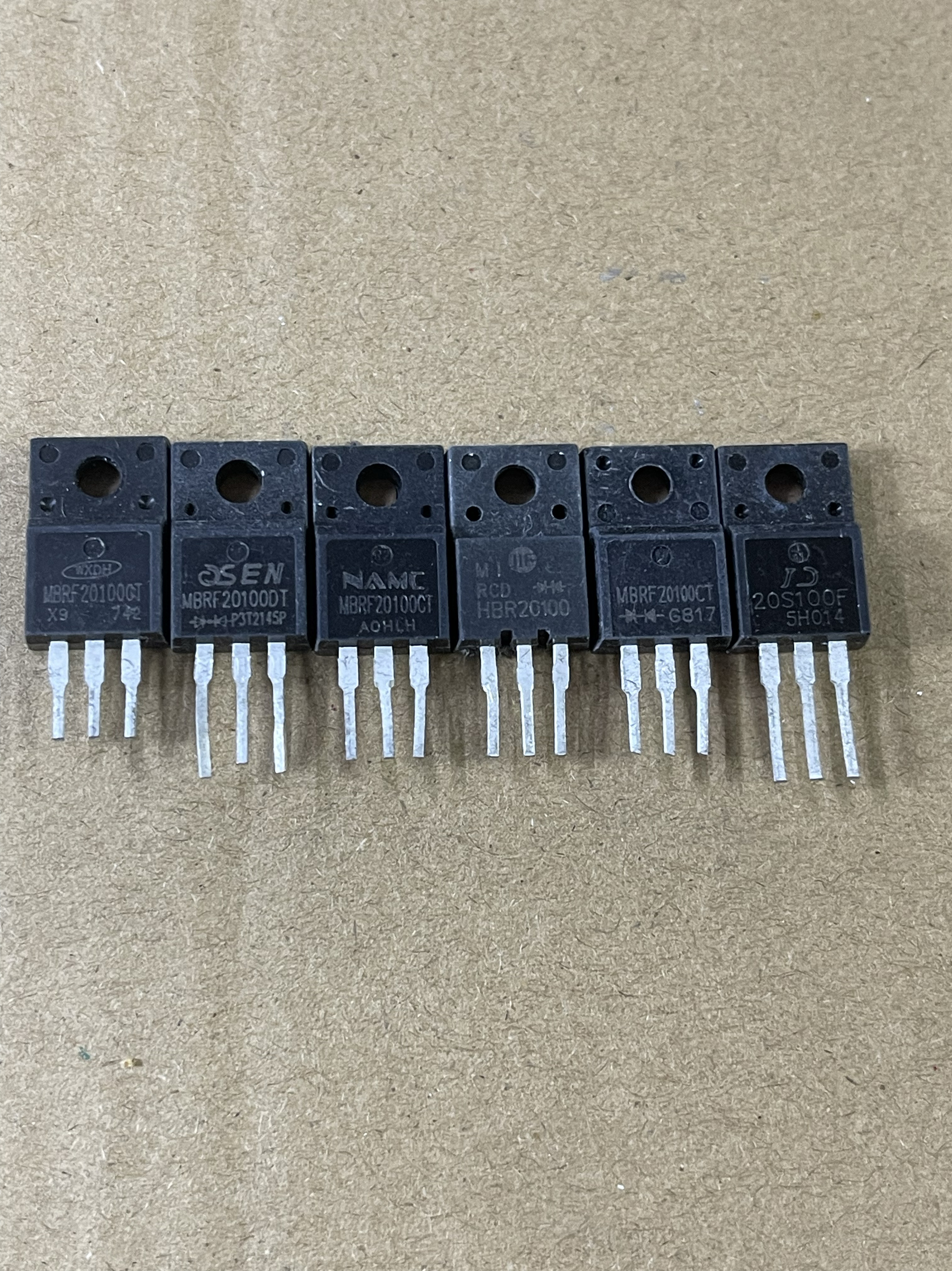 原字拆机 MBRF20100CT 20100CT MBR20100  MBR20100CT 肖特基