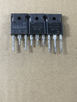 原装进口快恢复整流管 S20LC40 20LC40 S20LC40U 20A400V新电源
