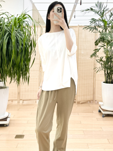 工装 百搭裤 风休闲裤 韩版 子 女纯棉松紧腰显瘦哈伦裤 日系原单秋季