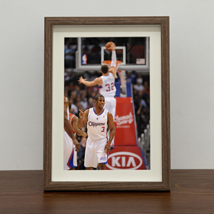 快船保罗格里芬相框摆台装饰画NBA球星海报照片墙壁画挂画送礼物