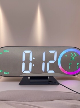 闹钟智能2025新款起床神器初高中学生专用电子时钟男女孩强力叫醒