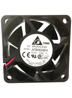 6025 AFB0624EH 6厘米/CM 24V 0.36A滚珠散热风扇60*60*25MM