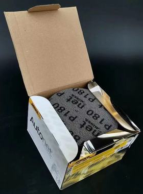 芬兰磨卡网格砂AUTOnet磨卡MIRKA5寸6寸无尘网砂干磨片腻子粉吸尘